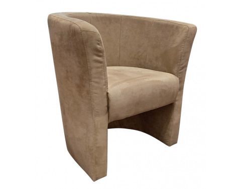 Křeslo Mini, béžová látka