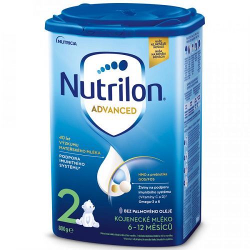 NUTRILON 2 Advanced Pokračovací kojenecké mléko od 6-12 měsíců 800 g
