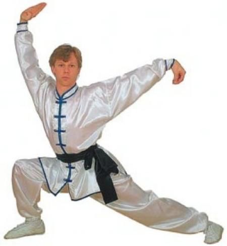 Hayashi Kung-fu oblek - bílá 160
