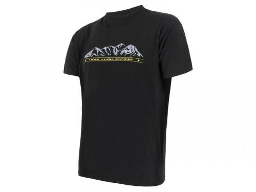 Triko Sensor Merino Wool PT hory - pánské, černé - velikost L