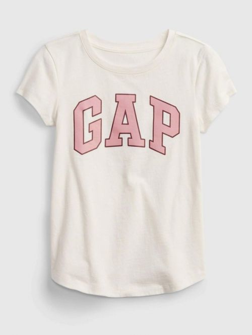 GAP Logo Triko dětské Bílá