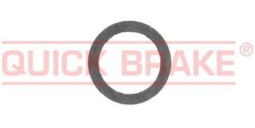 Podložka, těsnění pod matici, vnitřní průměr 12,3 mm, měděná, pro opravu brzd