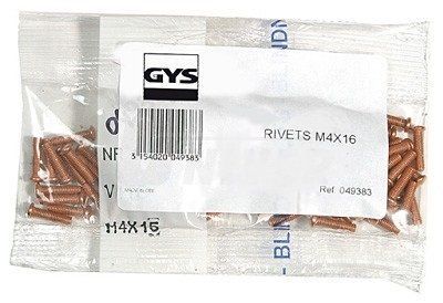 Navařovací vytahovací závitové kolíčky M4 x 16 GYS 049383 sada 100ks