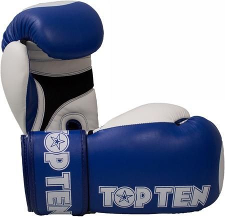 Boxerské rukavice Top Ten XLP WAKO - modrá 10