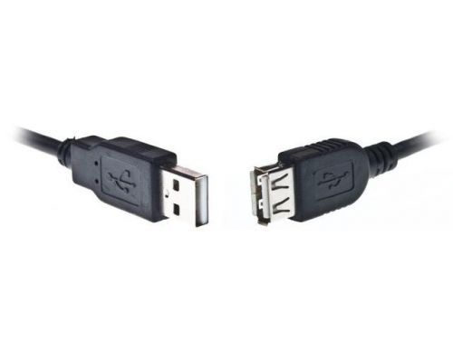 GEMBIRD kabel USB 2.0 AM-AF, 3m, černý; CCP-USB2-AMAF-10