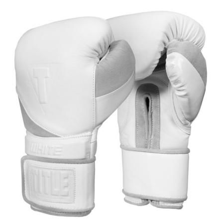Boxerské rukavice Title Training - bílá 14