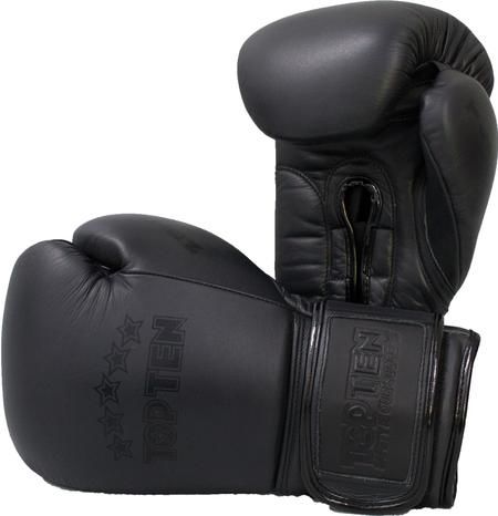 Boxerské rukavice TOP TEN Black Edition 10