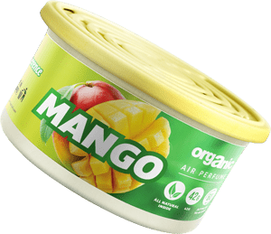 Vůně do auta Organic plechovka s víčkem Mango 42 g