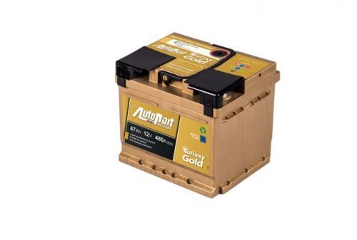 Autobaterie Galaxy Gold 47 Ah 12V, 207x175x175 mm