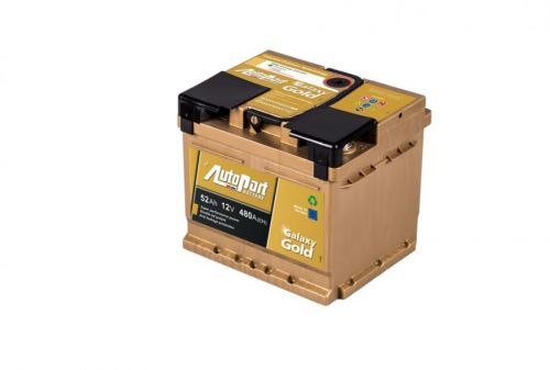 Autobaterie Galaxy Gold 52 Ah 12V, 207x175x190 mm