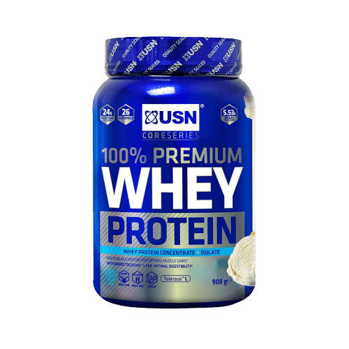 USN 100% Whey Protein Premium vanilka 908g