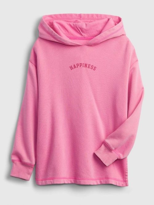 GAP Oversized Mikina dětská Růžová