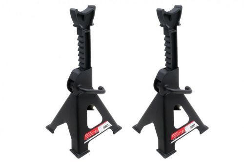 Podkládací stojánky - podpěry pod auto 3 t, 300-420 mm, sada 2 ks - QUATROS QS19231