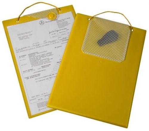 Desky na dokumenty A4 s magnetickým uzávěrem, žluté - Magnetic 9219-00671