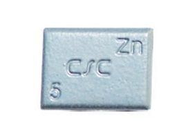 Závaží samolepící zinkové ZNC 5 g, šedý lak - 1 kus