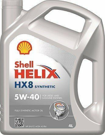 Motorový olej Shell Helix HX8 5W-40 4L