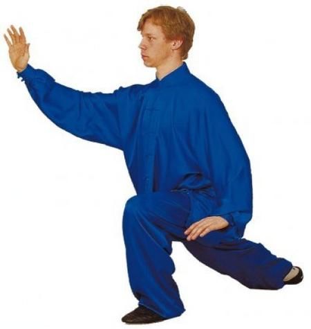 Hayashi Kung-fu oblek - modrá 160