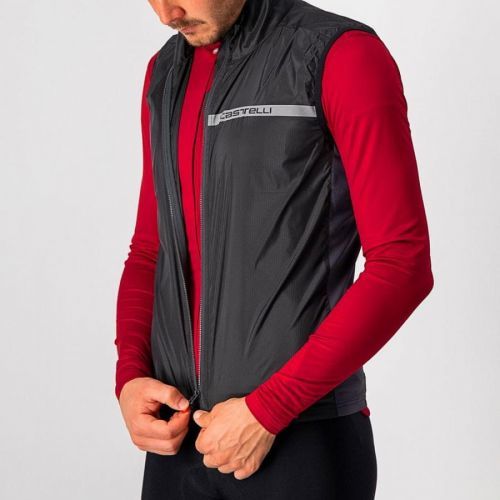 Castelli Squadra Stretch Vest šedá M