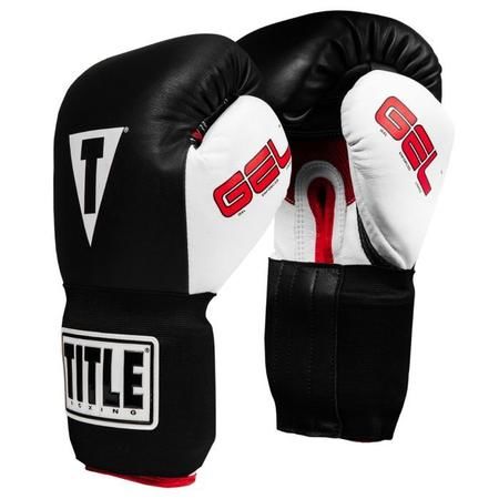Boxerské rukavice Title Gel Intense - černá 14