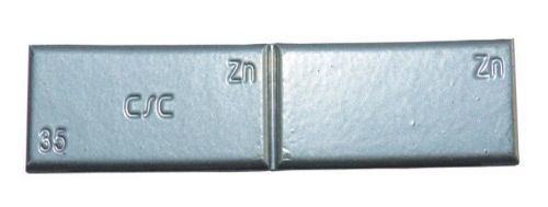 Závaží samolepící zinkové ZNC 35 g, šedý lak - 1 kus