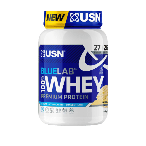 USN BlueLab 100% Whey Protein Premium vanilka 908g