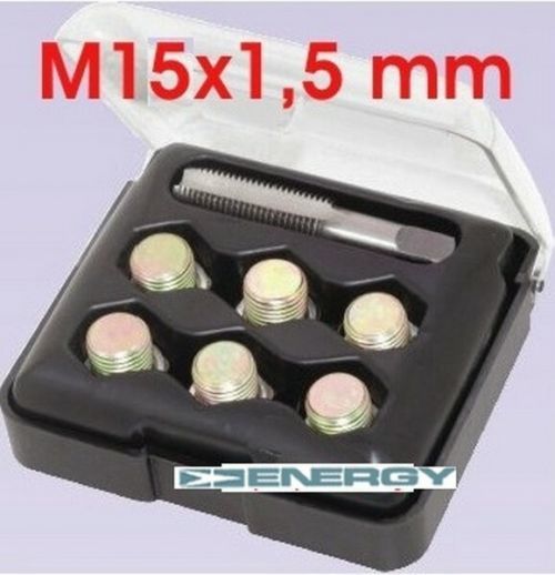 Sada na opravu závitů olejových výpustí M15x1,5