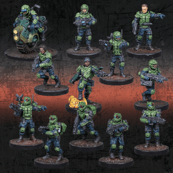 Mantic Games Deadzone GCPS Recon Squad Starter