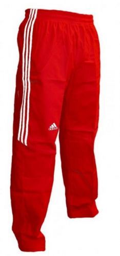 Kalhoty adidas TKD - červená 130