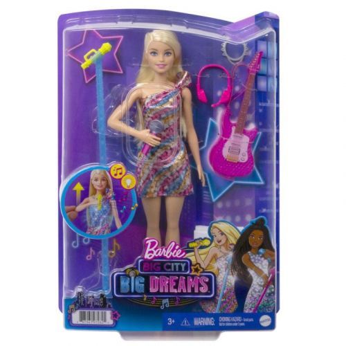 MATTEL Barbie Dreamhouse Adventure Zpěvačka se zvuky