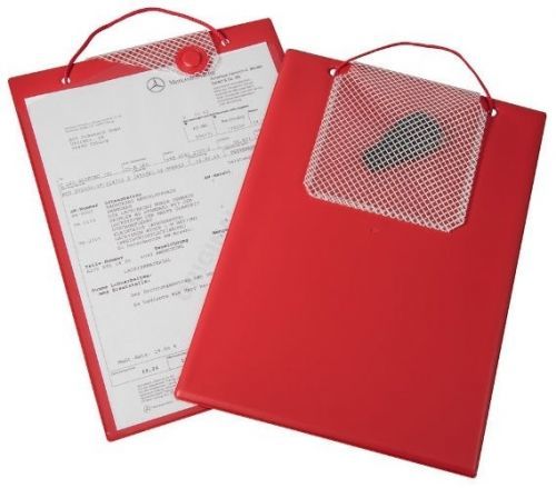 Desky na dokumenty A4 s magnetickým uzávěrem, červené - Magnetic 9219-00140