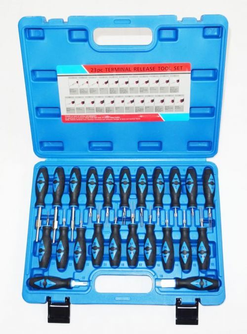 Vypichováky konektorů, pro VAG, BMW, Mercedes a mnohé další, sada 23 ks - SATRA