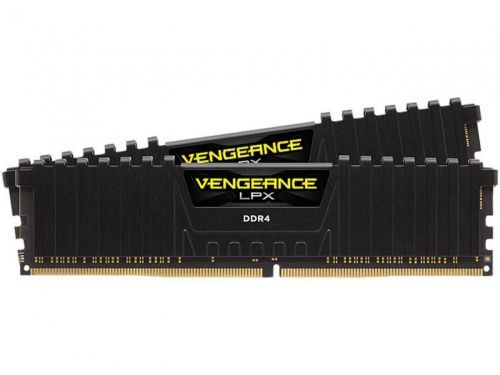 CORSAIR Vengeance LPX black 16GB, DDR4, DIMM, 3600Mhz, 2x8GB, XMP, CL18; CMK16GX4M2D3600C18