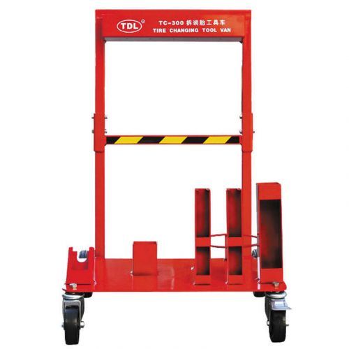 Stojan pro sadu montážních pák TD-32, TD-55M a kladivo TD-40B, pojízdný