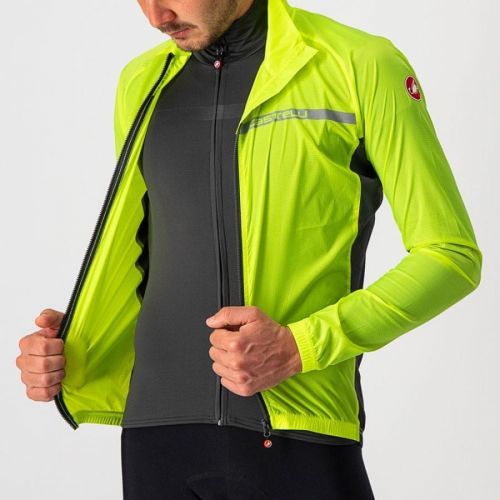 Castelli Squadra Stretch bunda žlutá L