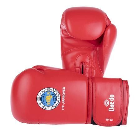 Boxerské rukavice Daedo ITF - červená 10