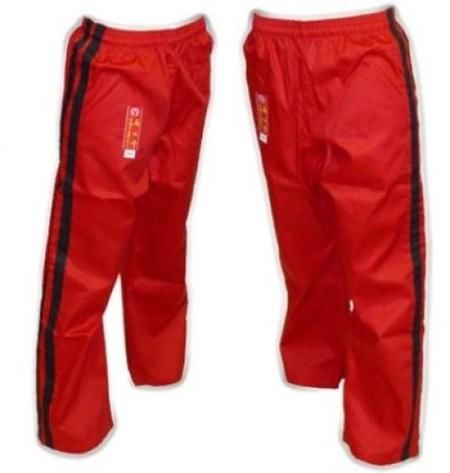 Bavlněné kalhoty Hayashi - červená 160