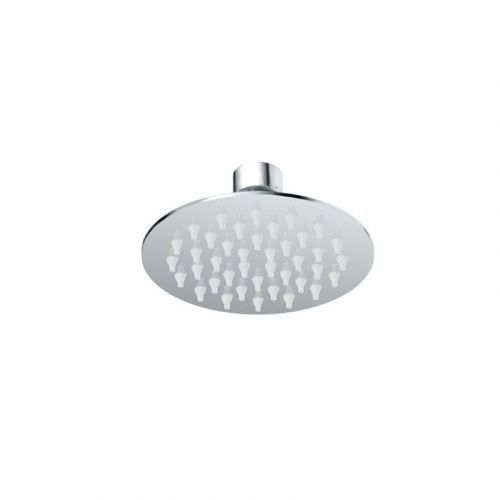 MEREO Talířová sprcha horní, Slim, kulatá, ø 100 mm, s kloubem, nerez CB485M