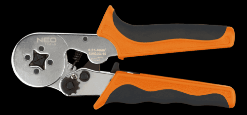 Krimpovací kleště 0.25 - 6 mm2, na dutinky - NEO tools 01-507