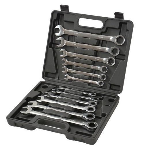 Sada očkoplochých ráčnových klíčů (12ks)- JTY-3003A