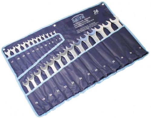 Očkoploché klíče, 6 - 32 mm, sada 26 ks v obalu - SATRA