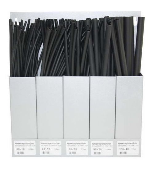 Bužírky - smršťovací hadičky s lepidlem, sada 105 ks