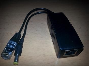 POE splitter IEEE802.3af