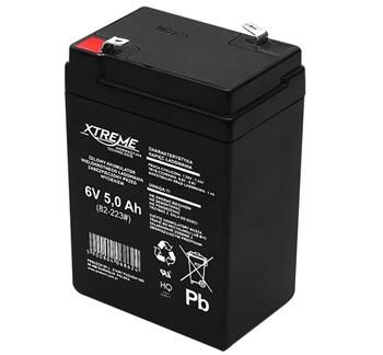 Baterie olověná  6V / 5Ah Xtreme 82-223 gelový akumulátor