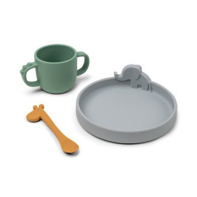 Done by Deer ™ Peekaboo first sada nádobí v barevném provedení