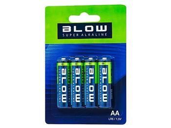 BLOW Baterie Super Alkaline AA LR6 blistr 4ks