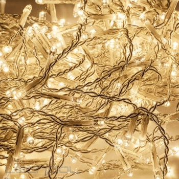 REBEL Vánoční venkovní LED osvětlení teplá bílá 5m, 330x LED, IP44