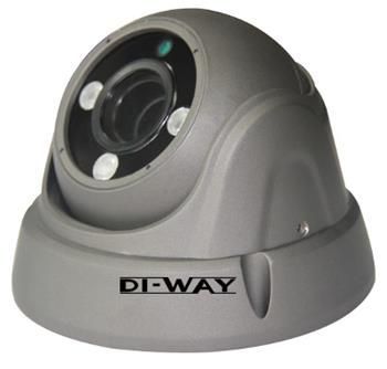 DI-WAY AHD anti-vandal venkovní dome IR kamera 720P, 2,8-12mm, 30m, 3x Array