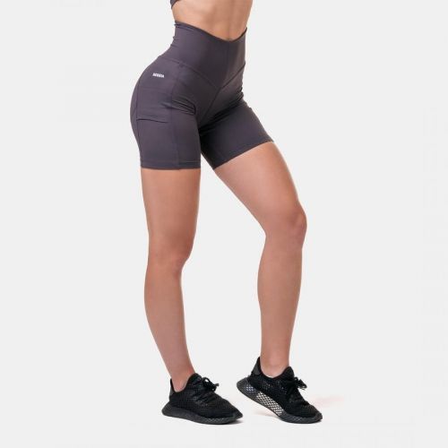 Dámské šortky Biker Fit&Smart Marron XS - NEBBIA