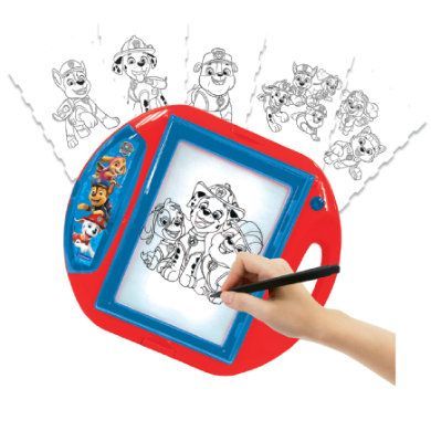 Lexibook kreslicí projektor Tlapková Patrola se šablonami a razítky