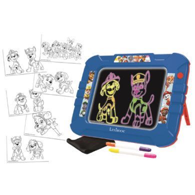 LEXIBOOK Svítící neonová tabule Paw Patrol s příslušenstvím